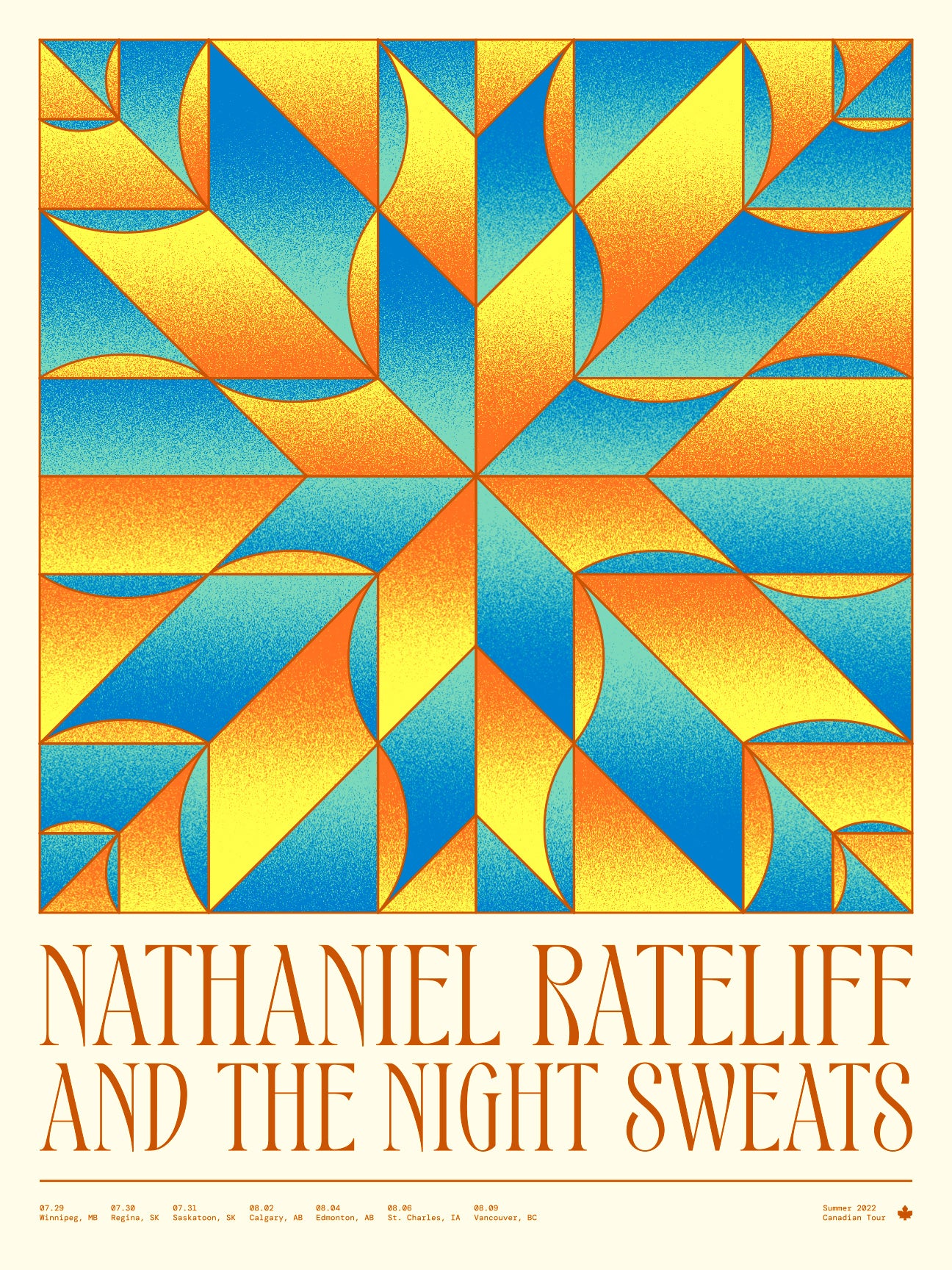 Canada Summer Tour ’22 Poster (SIGNED & UNSIGNED)