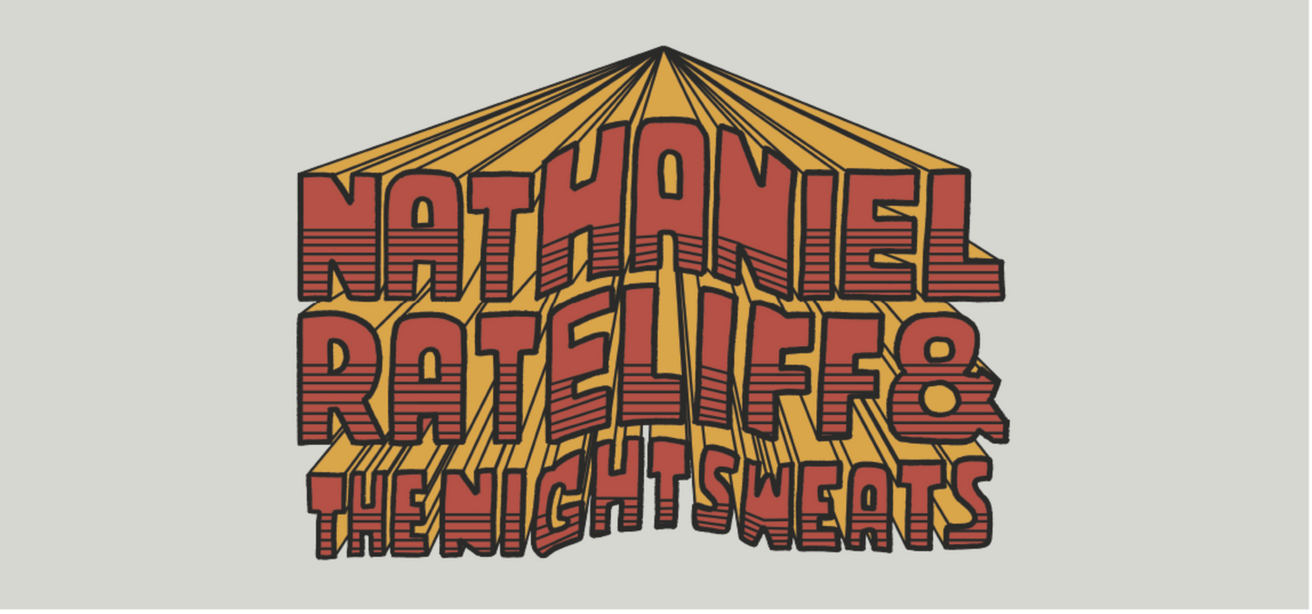 3D Text Retro Ringer Tee