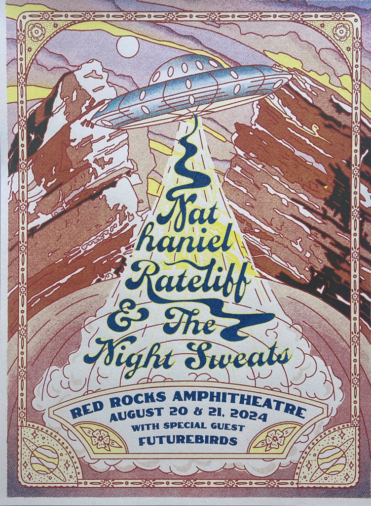 2024 Red Rocks Amphitheater Show Poster (SIGNED & UNSIGNED)