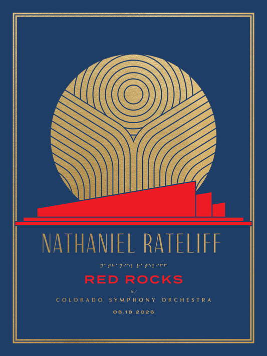 Red Rocks 2026 Poster