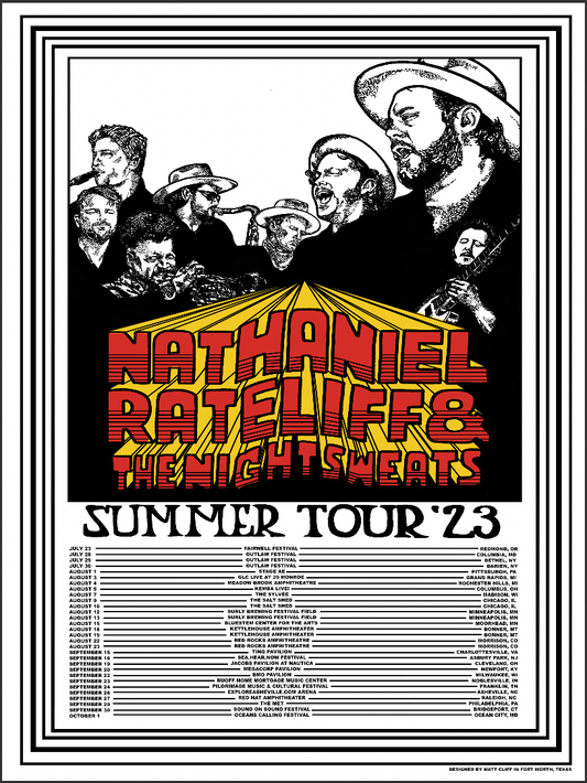 Summer Tour 23' Poster (SIGNED & UNSIGNED)