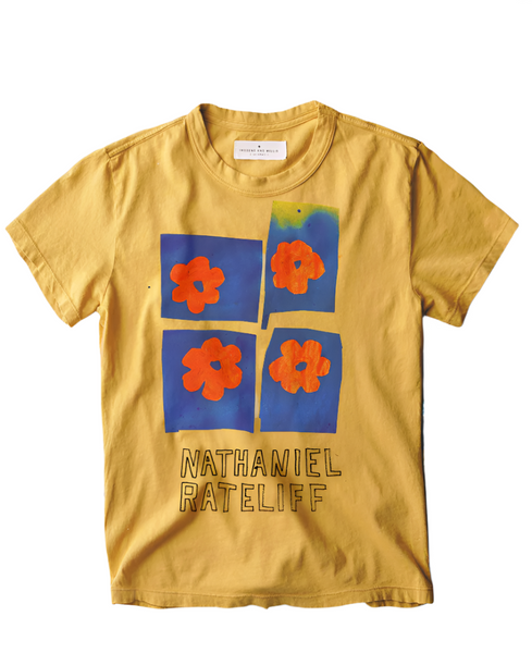 Imogene + Willie Yellow Flower Tee