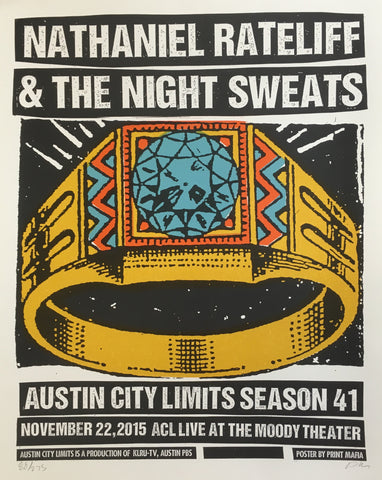 Austin City Limits Live Poster 11.22.2015 (SIGNED & UNSIGNED)