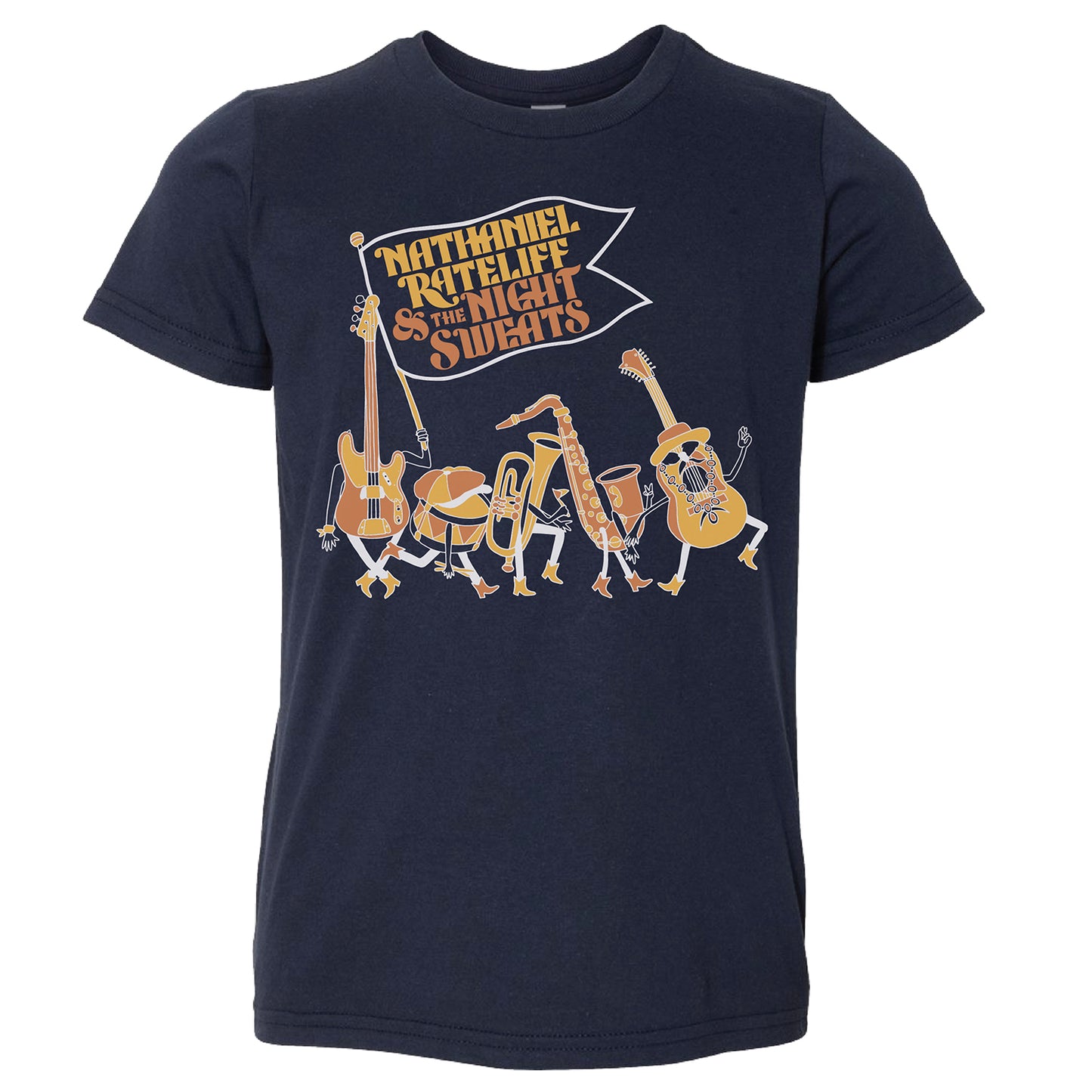 Instrument Parade Kid's Tee (Blue)